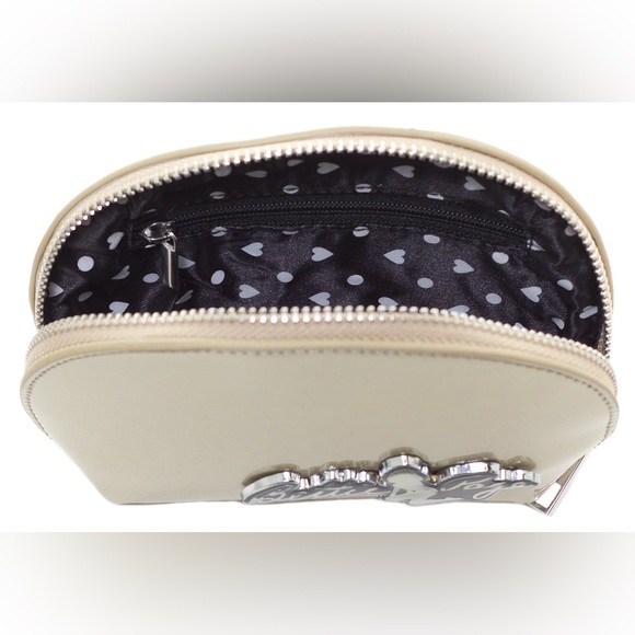 NWT Sourpuss Bettie Page Makeup Bag (Gold) - Picture 2 of 3